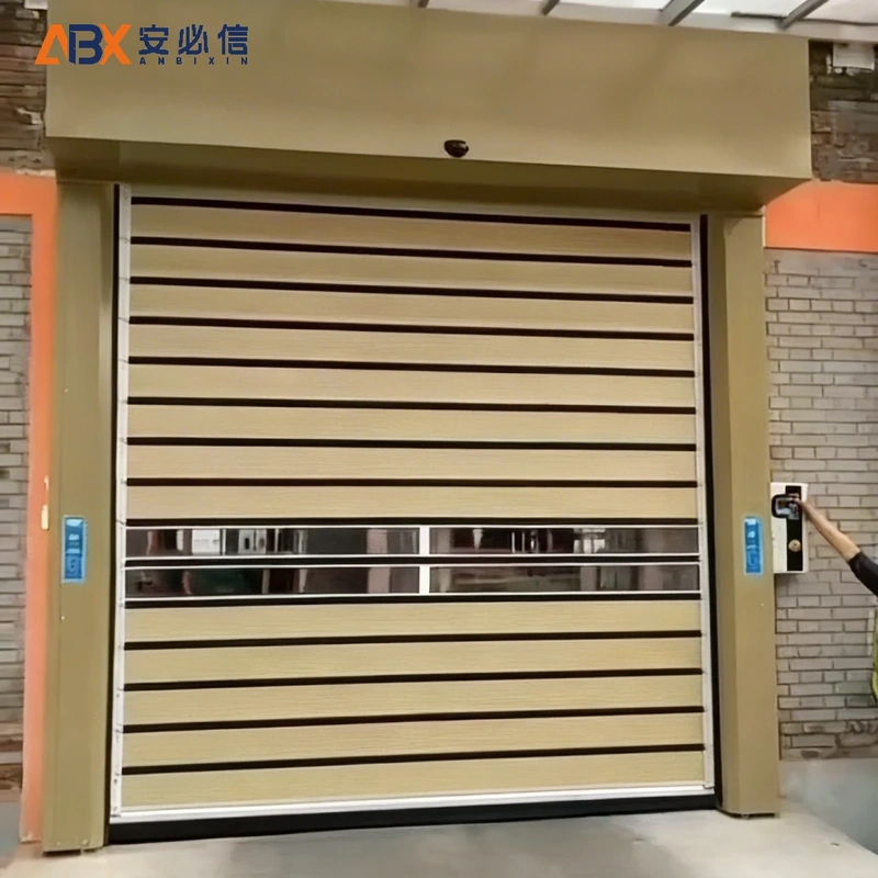 广安螺旋式高速门